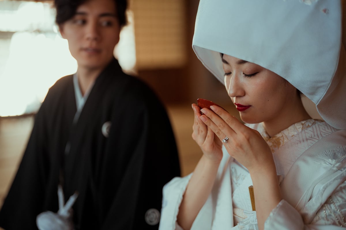 Traditional Japanese Wedding Ceremony